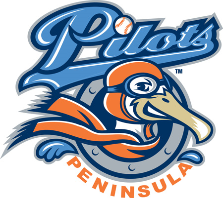 Peninsula Pilots 2000-Pres Primary Logo iron on heat transfer